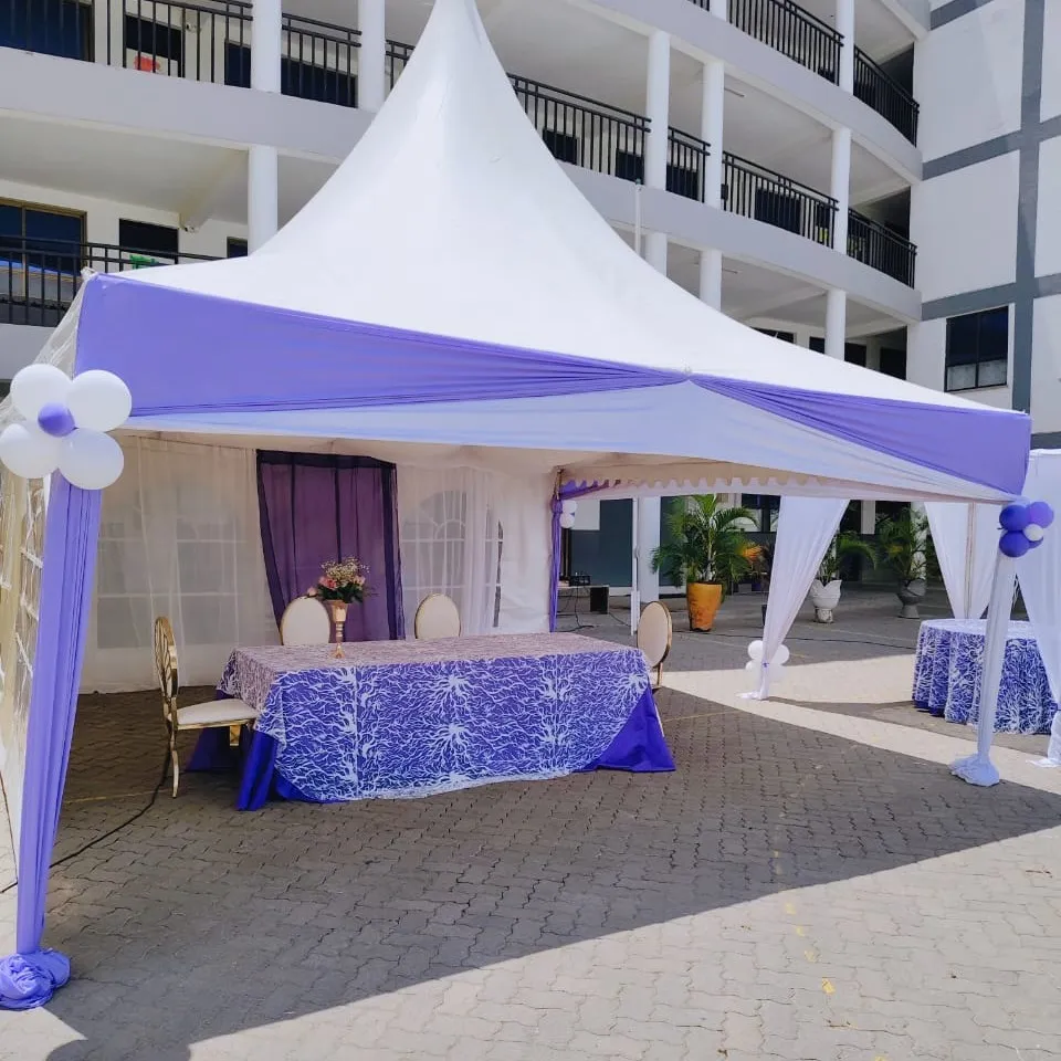 50 Sitter Tent 17x17ft - Draped